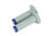 Renthal Soft/Firm MX Dual Compound Grips Tapered 1/2 Waffle - Gray/Blue - G206 User 1
