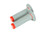 Renthal Soft/Firm MX Dual Compound Grips Tapered 1/2 Waffle - Gray/Red - G209 User 1