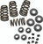 S&S Cycle 84-04 BT/86-03 Sportster Models .650in Lift Sidewinder Valve Spring Kit - 900-0050 Photo - Primary