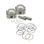 S&S Cycle 36-84 BT 3-7/16in x Up To 4-3/4in Stroke HC Piston Set - .070in - 106-5780 User 1