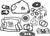 S&S Cycle 84-99 BT 4in Engine Gasket Kit - 106-1020 Photo - Primary