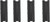S&S Cycle 99-17 BT 2.500in Pushrod Cover Keeper Set - Gloss Black - 930-0142 Photo - Primary