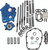 S&S Cycle 2017+ Oil Cooled M8 Models Chain Drive 465C Cam Chest Kit w/ Chrome Pushrod Tubes - 310-1003B Photo - Primary S&S Cycle 2017+ Oil Cooled M8 Models Chain Drive 465C Cam Chest Kit w/ Chrome Pushrod Tubes - 310-1003B Photo - Primary