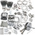 S&S Cycle 07-17 BT 124in Hot Set Up Kit - Wrinkle Black - 900-0568 Photo - Primary