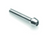 Aluminum Tapered Allen Head Silver Anodized