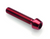 Aluminum Tapered Allen Head Red Anodized