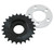 Twin Power 5 Speed Big Twin 24T Offset Sprocket Kit .282 Offset W/.197 Rear Sprocket Spacer
