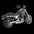 Vance & Hines HD Dyna 91-17 3In Twin Slash Slip PCX Slip-On Exhaust User 1