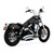 Vance & Hines HD Dyna 06-09 Big Radius 2-2 Chrome Full System Exhaust - 26081 Photo - Primary