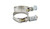 Vibrant SS T-Bolt Clamps Pack of 2 Size Range: 2.25in to 2.55in O.D. For use w/ 2.00in I.D. Coupling - 27820 Photo - Primary