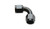 Vibrant -16AN Female 90 Degree Union Adapter (AN to AN) - Anodized Black Only - 10736 Photo - Primary