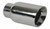 Vibrant 2.5in ID Single 4in OD Round SS Exhaust Tip (Double Wall Angle Cut) - 1269 Photo - Primary