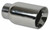 Vibrant 2.5in ID Single 4in OD Round SS Exhaust Tip (Double Wall Angle Cut) - 1269 User 1