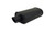 Vibrant StreetPower FLAT BLACK Oval Muffler with Single 3in Outlet - 2.25in inlet I.D. - 1145 Photo - Primary