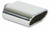 Vibrant 5.5in x 3in Oval SS Exhaust Tip (Single Wall Angle Cut Rolled Edge) - 1405 Photo - Primary