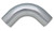 Vibrant 1.75in O.D. Universal Aluminum Tubing (90 degree bend) - Polished - 2159 Photo - Primary