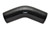 Vibrant 4 Ply Reinforced Silicone Elbow Connector - 2in I.D. - 45 deg. Elbow (BLACK) - 2750 Photo - Primary
