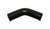Vibrant 4 Ply Reinforced Silicone Elbow Connector - 2.25in I.D. - 45 deg. Elbow (BLACK) - 2751 Photo - Primary