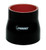 Vibrant 4 Ply Reinforced Silicone Transition Connector - 2in I.D. x 2.5in I.D. x 3in long (BLACK) - 2766 Photo - Primary