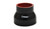 Vibrant 4 Ply Reinforced Silicone Transition Connector - 4in I.D. x 5in I.D. x 3in long (BLACK) - 2777 Photo - Primary