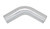 Vibrant 3in O.D. Universal Aluminum Tubing (60 degree Bend) - Polished - 2819 Photo - Primary