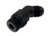 Vibrant -12AN Male to Male -12AN Straight Cut 45 Degree Adapter Fitting - Anodized Black - 16950 User 1