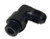 Vibrant -8AN Male Flare to Male -6AN ORB Swivel 90 Degree Adapter Fitting - Anodized Black - 16963 User 1