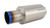 Vibrant Titanium Muffler w/Straight Cut Burnt Tip 4in Inlet / 4in Outlet - 17566 User 1