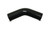 Vibrant 45 Degree Silicone Elbow 2.375in ID x 5.00in Leg Length - Black - 27909 User 1