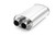 Vibrant Universal Streetpower 2.5in Stainless Steel Dual In-Out Oval Muffler - 10535 User 1