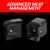 XK Glow XKchrome 20w LED Cube Light w/ RGB Accent Light Kit w/ Controller- Fog Beam 2pc User 1