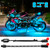 XK Glow Strips Single Color XKGLOW LED Accent Light Motorcycle Kit Light Blue - 8xPod + 2x8In User 1