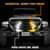 XK Glow JL Wrangler & Gladiator JT XKCHROME LED Grill Kit (Dual Mode) User 1