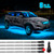 XK Glow Tube Single Color Underglow LED Accent Light Car/Truck Kit Light Blue - 8x24In User 1
