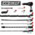 XK Glow Strip Single Color Underglow LED Accent Light Car/Truck Kit Light Blue - 8x24In + 4x 8In User 1