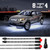 XK Glow Strip Single Color Underglow LED Accent Light Car/Truck Kit White - 8x24In Tube + 4x8In User 1