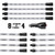 XK Glow Strip Single Color Underglow LED Accent Light Car/Truck Kit White - 8x24In Tube + 4x8In User 1