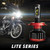 XK Glow H4 Motorcycle-25W High/Low Headlight Bulb w/ Built-in Driver 2nd Gen User 1