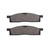 YAMAHA TTR125L 00-08 Tusk Brake Pad - Carbon