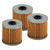 KAWASAKI BAYOU 220 88-02 Tusk First Line Oil Filter  3 Pack
