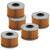 HONDA Pioneer 1000 16-24 Tusk First Line Oil Filter  5 Pack