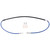 HUSQVARNA FE 250 14-16 Tusk Front Motorcycle Steel Braided Brake Line Standard Length Blue