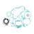 HONDA CR250R 92-01 Tusk Complete Gasket Kit