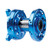 KAWASAKI KX100 01-09 Tusk Impact Motorcycle Hub - Front  Blue