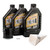 YAMAHA KODIAK 400 2x4 00-01 Tusk 4-Stroke Oil Change Kit  Maxima Synthetic Blend 10W-40