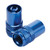 Tusk Billet Aluminum Valve Stem Caps w/Core Remover  Blue 1563820001