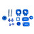 HUSQVARNA FC 250 14 Tusk Billet Bling Kit  Blue