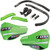 HONDA CRF250L Rally 17-20 Tusk D-Flex Pro Adventure Handguards Black Bar/Green Plastics 7/8" Bars