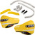 HONDA CRF250L Rally 17-20 Tusk D-Flex Pro Adventure Handguards Silver Bar/Yellow Plastics 7/8" Bars
