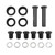 POLARIS Sportsman 335 98-00 Tusk Rear Independent Suspension Bushing Only Kit
